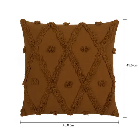 Imagem com medidas do produto ALMOFADA 45 CM X 45 CM KATWE