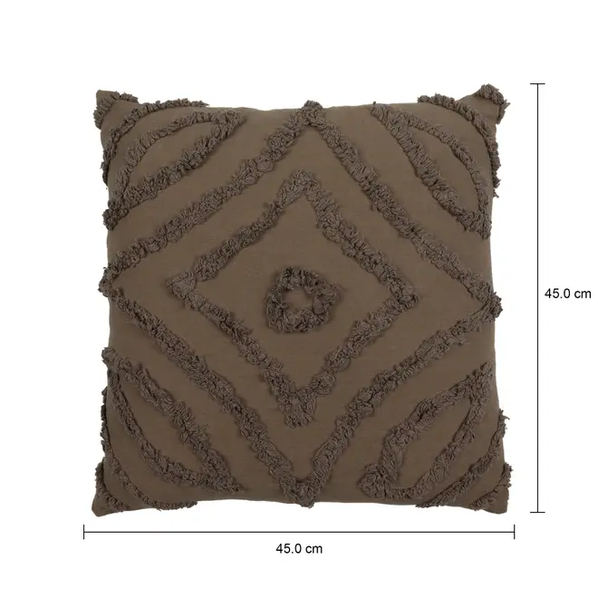 ALMOFADA 45 CM X 45 CM ALSÁSIA - GRIS BRULÉ - Foto 7