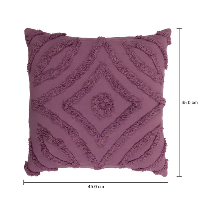 ALMOFADA 45 CM X 45 CM ALSÁSIA - AMEIXA SECA - Foto 7