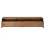 RACK 3 PORTAS BASCULANTES 2,20 M X 42 CM PAMPA - NOZES/OURO VELHO - Foto 1
