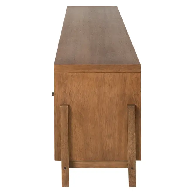 RACK 3 PORTAS BASCULANTES 2,20 M X 42 CM PAMPA - NOZES/OURO VELHO - Foto 3
