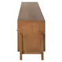RACK 3 PORTAS BASCULANTES 2,20 M X 42 CM PAMPA - NOZES/OURO VELHO - Foto 3