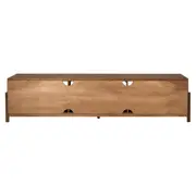 RACK 3 PORTAS BASCULANTES 2,20 M X 42 CM PAMPA - NOZES/OURO VELHO - Foto 4