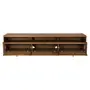 RACK 3 PORTAS BASCULANTES 2,20 M X 42 CM PAMPA - NOZES/OURO VELHO - Foto 5