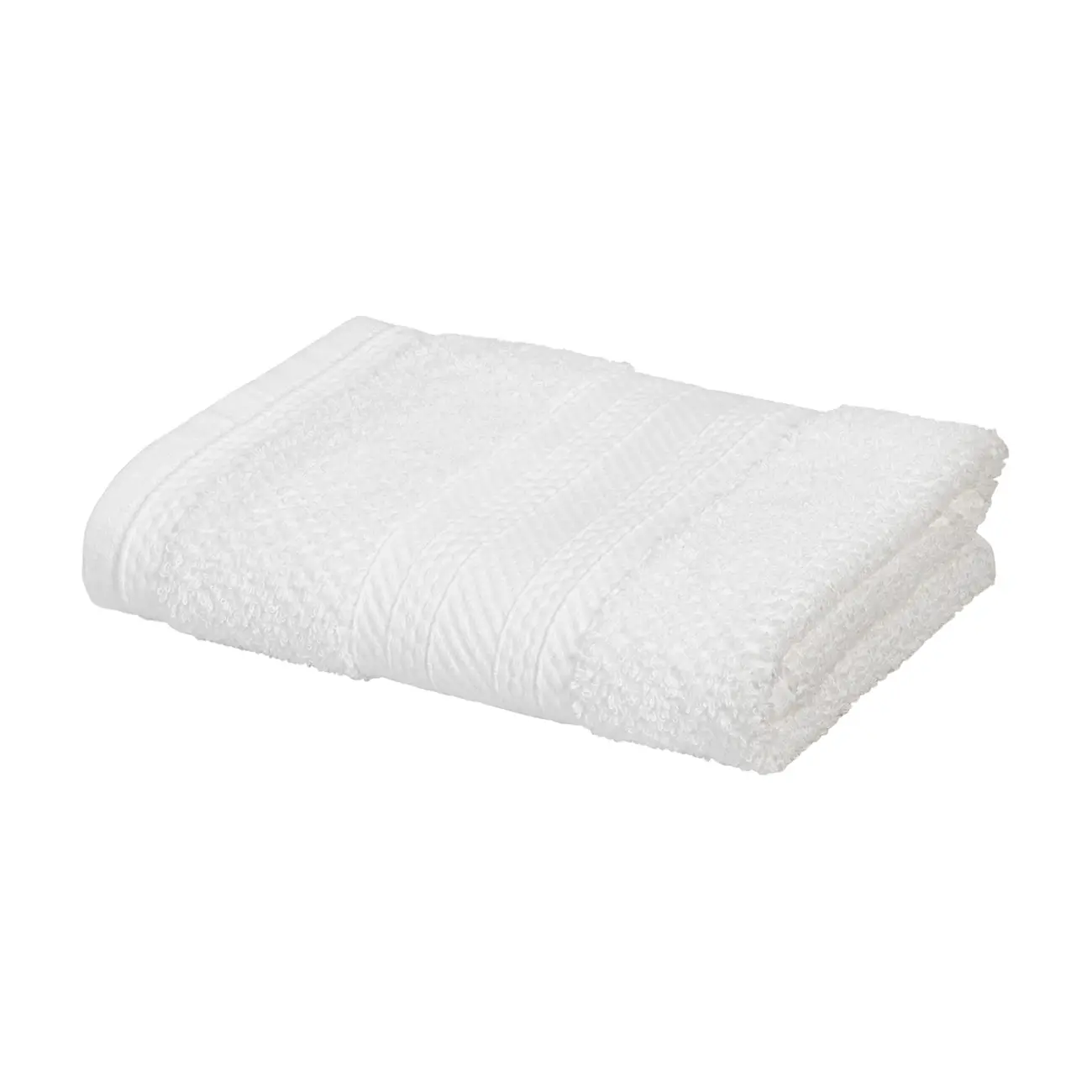 TOALHA DE ROSTO 70 CM X 48 CM ESSENZA - BRANCO - Foto 1