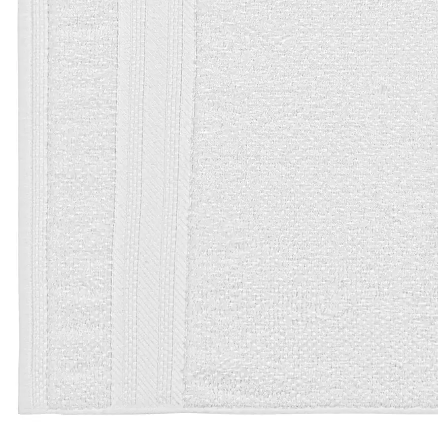 TOALHA DE ROSTO 70 CM X 48 CM ESSENZA - BRANCO - Foto 2
