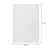 TOALHA DE ROSTO 70 CM X 48 CM ESSENZA - BRANCO - Foto 6