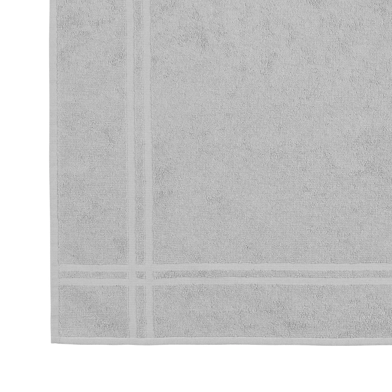TOALHA DE PISO 65 CM X 45 CM ESSENZA - CINZA CLARO - Foto 2