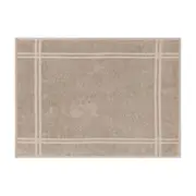 TOALHA DE PISO 65 CM X 45 CM ESSENZA - CAMELO - Foto 1