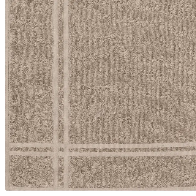 TOALHA DE PISO 65 CM X 45 CM ESSENZA - CAMELO - Foto 2