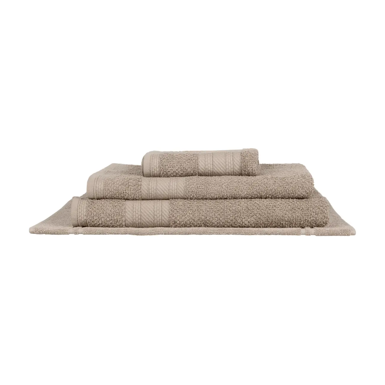 TOALHA DE PISO 65 CM X 45 CM ESSENZA - CAMELO - Foto 4