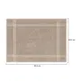 TOALHA DE PISO 65 CM X 45 CM ESSENZA - CAMELO - Foto 5
