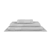 TOALHA DE BANHO GIGANTE 1,50 M X 86 CM ESSENZA - CINZA CLARO - Foto 4