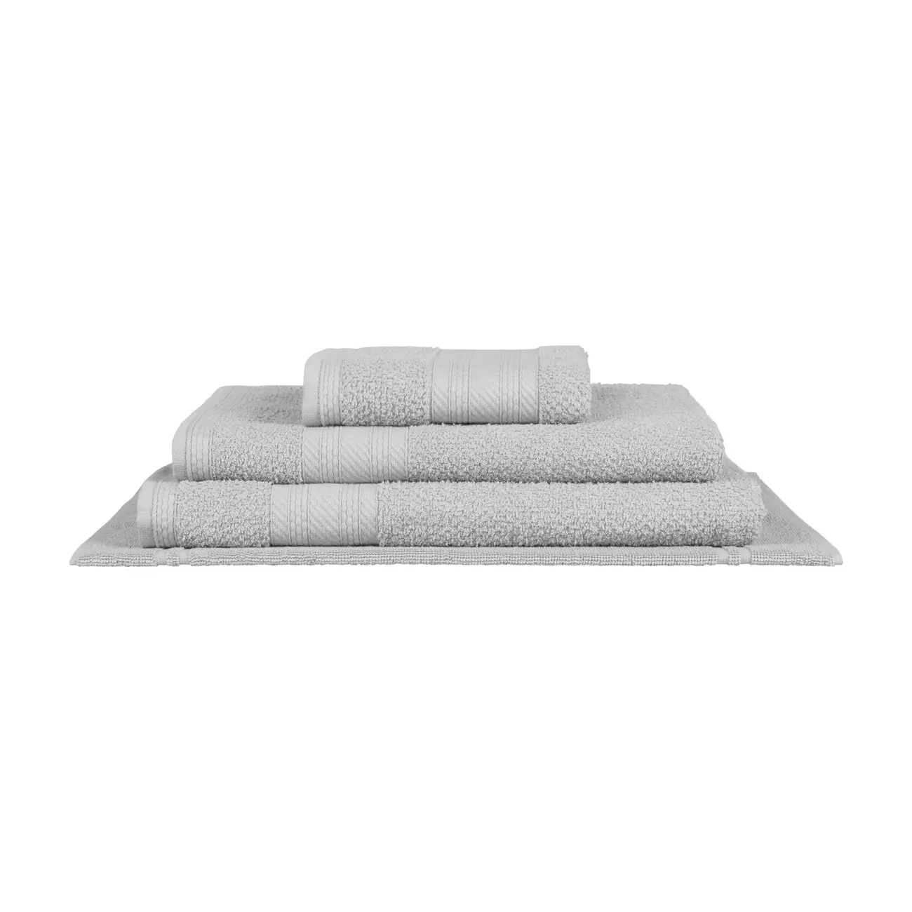 TOALHA DE BANHO GIGANTE 1,50 M X 86 CM ESSENZA - CINZA CLARO - Foto 4