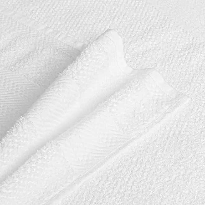 TOALHA DE BANHO GIGANTE 1,50 M X 86 CM ESSENZA - BRANCO - Foto 3
