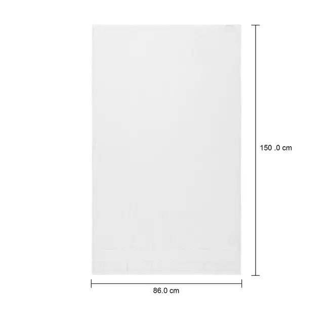 TOALHA DE BANHO GIGANTE 1,50 M X 86 CM ESSENZA - BRANCO - Foto 11