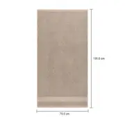 TOALHA DE BANHO 1,35 M X 70 CM ESSENZA - CAMELO - Foto 6