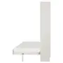 CAMA DE CASAL DOBRÁVEL 1,38 M COM ARMÁRIO 4 PORTAS FLIP - BRANCO - Foto 7