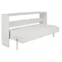 CAMA DE SOLTEIRO DOBRÁVEL 88 COM ESCRIVANINHA 97 CM X 44 CM FLIP - BRANCO - Foto 1
