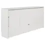 CAMA DE SOLTEIRO DOBRÁVEL 88 COM ESCRIVANINHA 97 CM X 44 CM FLIP - BRANCO - Foto 2