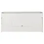 CAMA DE SOLTEIRO DOBRÁVEL 88 COM ESCRIVANINHA 97 CM X 44 CM FLIP - BRANCO - Foto 5