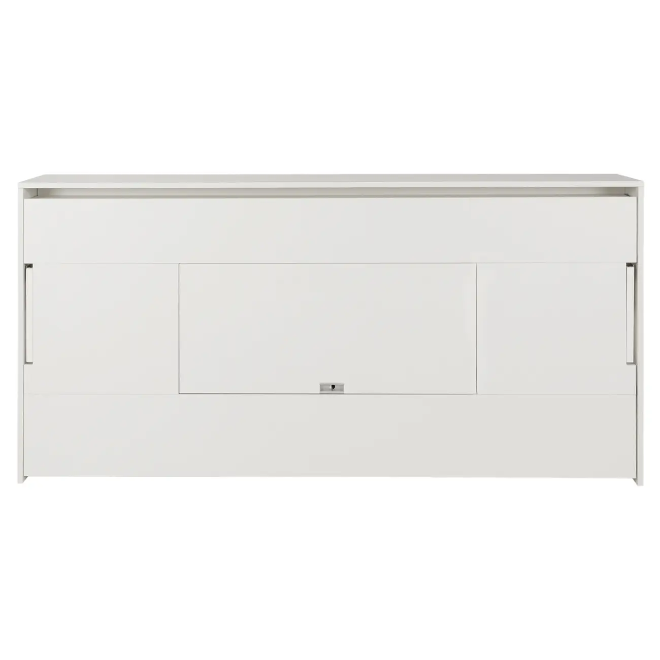 CAMA DE SOLTEIRO DOBRÁVEL 88 COM ESCRIVANINHA 97 CM X 44 CM FLIP - BRANCO - Foto 5