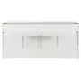 CAMA DE SOLTEIRO DOBRÁVEL 88 COM ESCRIVANINHA 97 CM X 44 CM FLIP - BRANCO - Foto 6