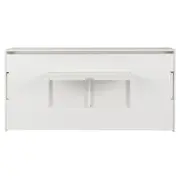 CAMA DE SOLTEIRO DOBRÁVEL 88 COM ESCRIVANINHA 97 CM X 44 CM FLIP - BRANCO - Foto 6