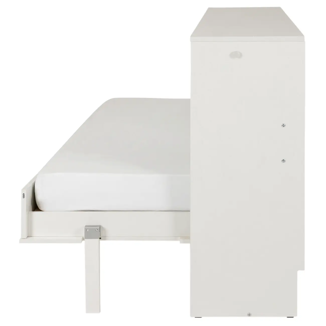 CAMA DE SOLTEIRO DOBRÁVEL 88 COM ESCRIVANINHA 97 CM X 44 CM FLIP - BRANCO - Foto 7