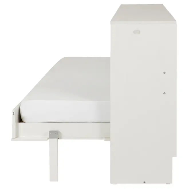 CAMA DE SOLTEIRO DOBRÁVEL 88 COM ESCRIVANINHA 97 CM X 44 CM FLIP - BRANCO - Foto 7