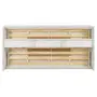 CAMA DE SOLTEIRO DOBRÁVEL 88 COM ESCRIVANINHA 97 CM X 44 CM FLIP - BRANCO - Foto 8