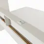 CAMA DE SOLTEIRO DOBRÁVEL 88 COM ESCRIVANINHA 97 CM X 44 CM FLIP - BRANCO - Foto 9