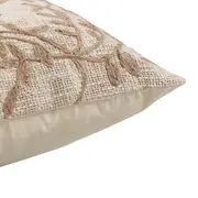 CAPA DE ALMOFADA 45 CM X 45 CM LUNÉVILLE - NATURAL/BEGE - Foto 5