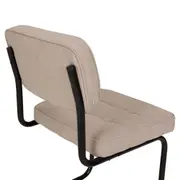CADEIRA ICONISCH - PRETO/CAMELO - Foto 5