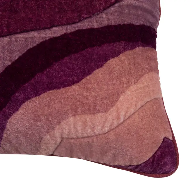 CAPA DE ALMOFADA 45 CM X 45 CM NAVONA - QUARTZO ROSA/RODONITA - Foto 2