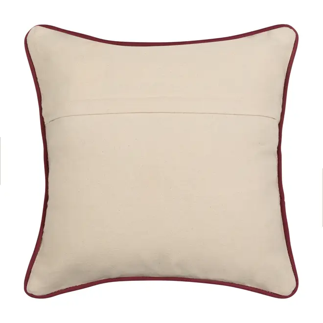 CAPA DE ALMOFADA 45 CM X 45 CM NAVONA - QUARTZO ROSA/RODONITA - Foto 3