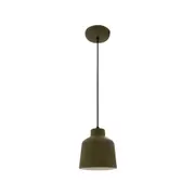 LUMINÁRIA DE TETO KERAMIK - MUSGO/PRETO - Foto 1
