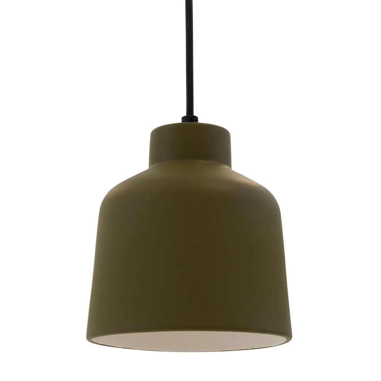 LUMINÁRIA DE TETO KERAMIK - MUSGO/PRETO - Foto 3