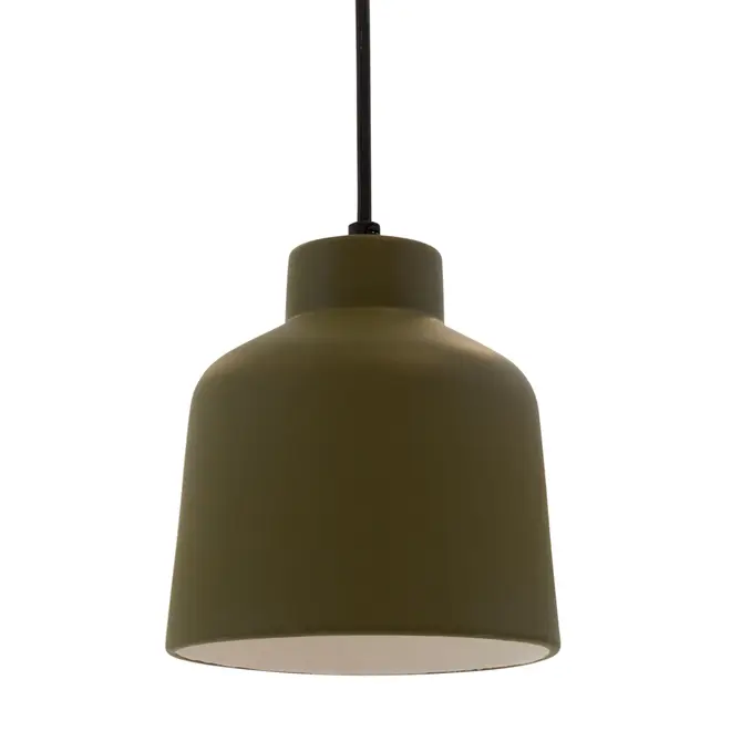 LUMINÁRIA DE TETO KERAMIK - MUSGO/PRETO - Foto 3