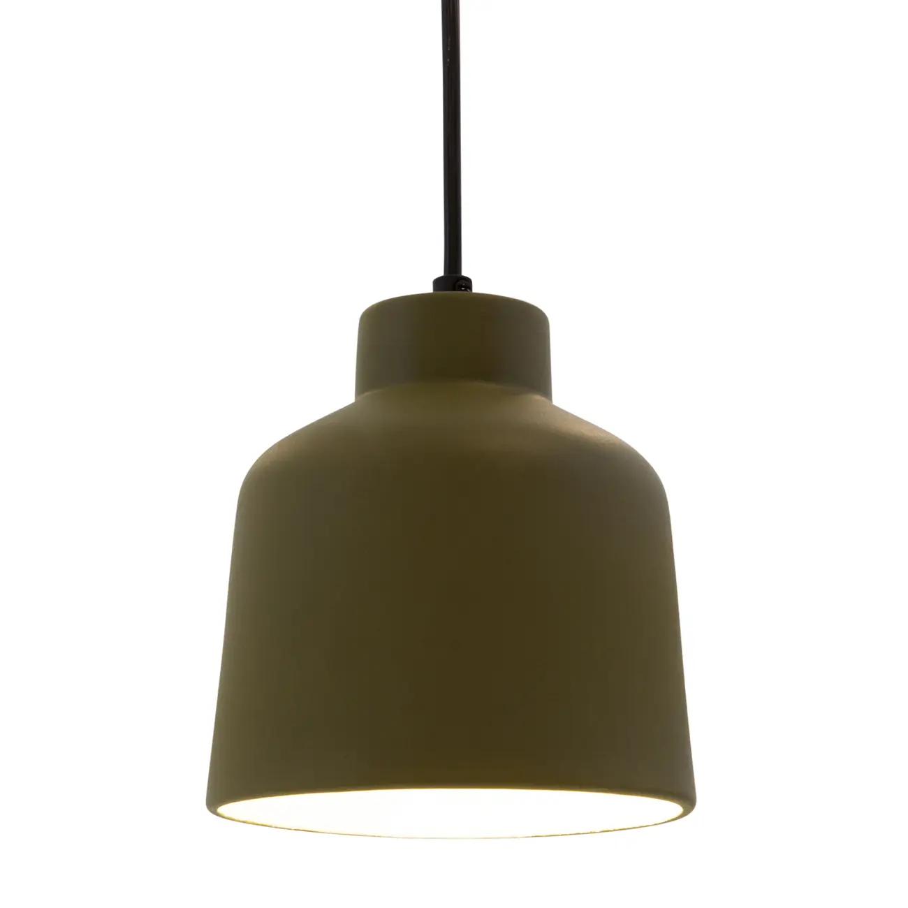 LUMINÁRIA DE TETO KERAMIK - MUSGO/PRETO - Foto 4