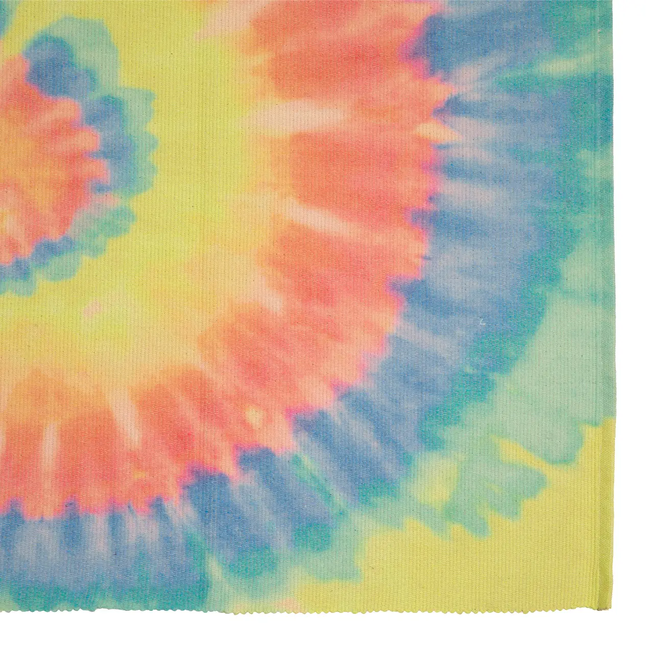 TAPETE 1 M X 1,50 M TO TIE DYE FOR - BRANCO/CORES CALEIDOCOLOR - Foto 2