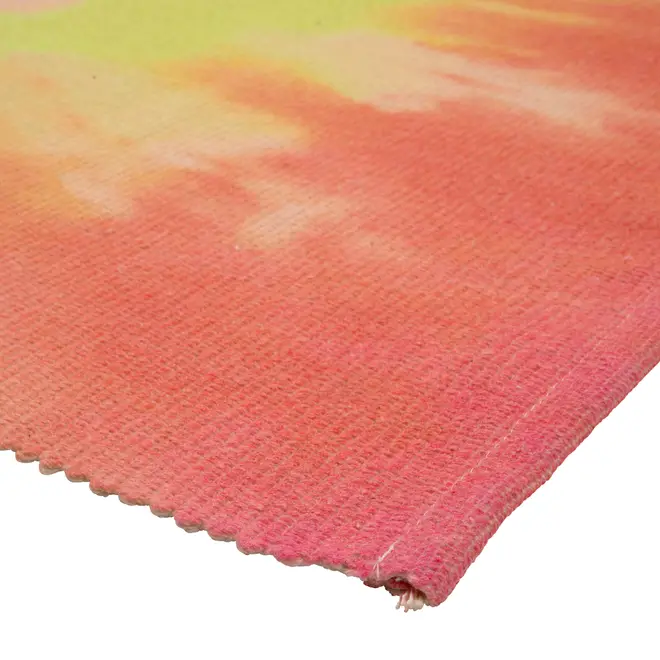 TAPETE 1 M X 1,50 M TO TIE DYE FOR - BRANCO/CORES CALEIDOCOLOR - Foto 3