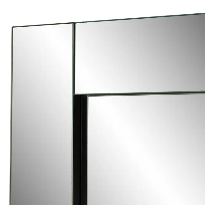 ESPELHO 70 CM X 1,80 M WORLD-IN - PRATA/PRETO - Foto 3
