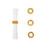 ARGOLA PARA GUARDANAPO CONJUNTO COM 4 PEÇAS ANNULUS - HANBAR - Foto 1