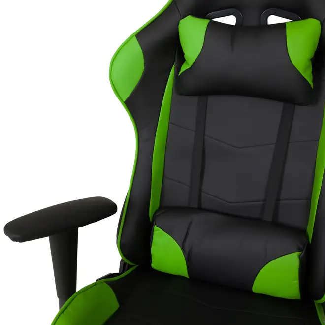 CADEIRA GAMER CHALLENGE - PRETO/VERDE - Foto 8
