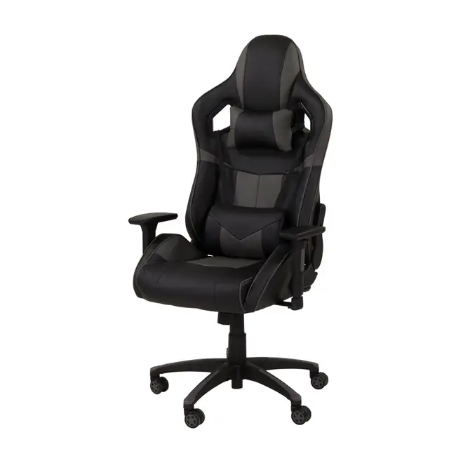 CADEIRA GAMER EVOLUTION - PRETO/CINZA - Foto 1
