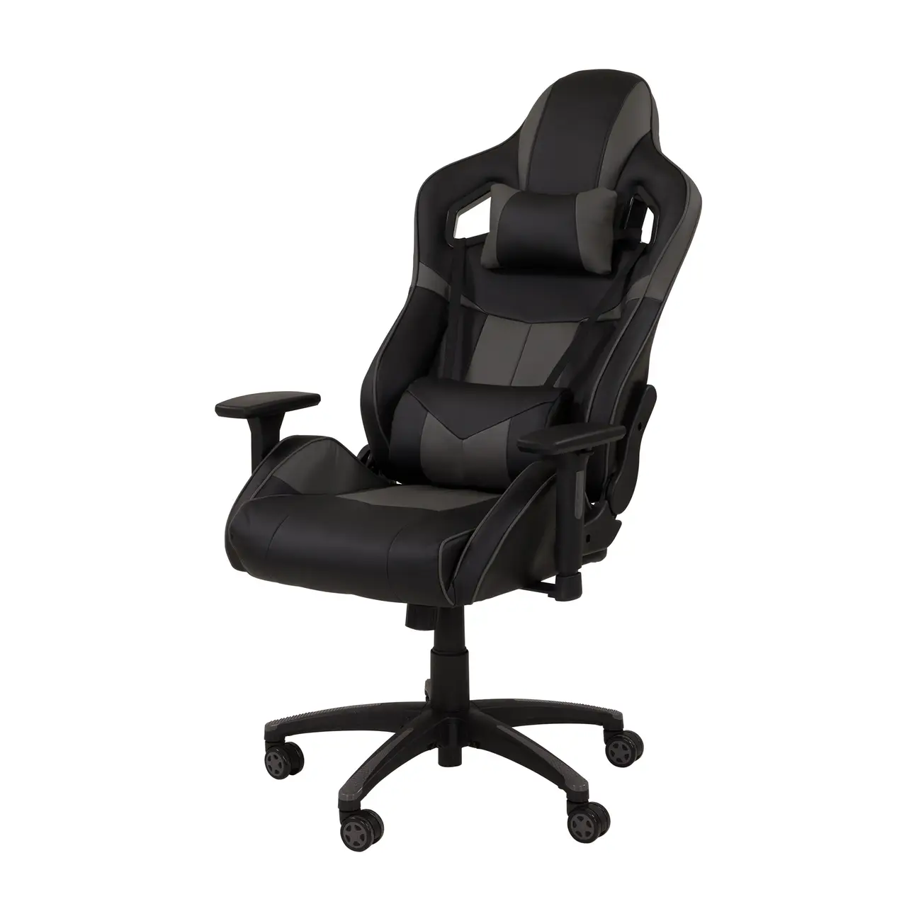 CADEIRA GAMER EVOLUTION - PRETO/CINZA - Foto 4
