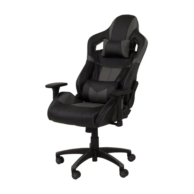 CADEIRA GAMER EVOLUTION - PRETO/CINZA - Foto 4
