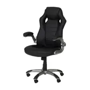 CADEIRA GAMER RACING - PRATA/PRETO - Foto 1