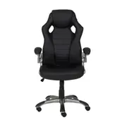 CADEIRA GAMER RACING - PRATA/PRETO - Foto 2